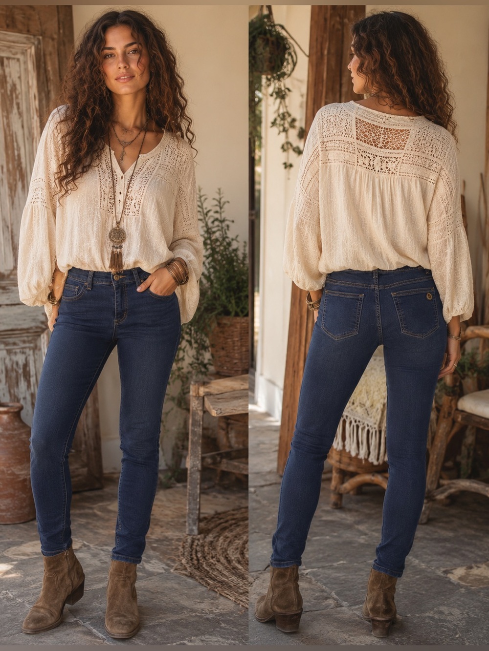 Michael Kors Indigo High-Rise Skinny Jeans